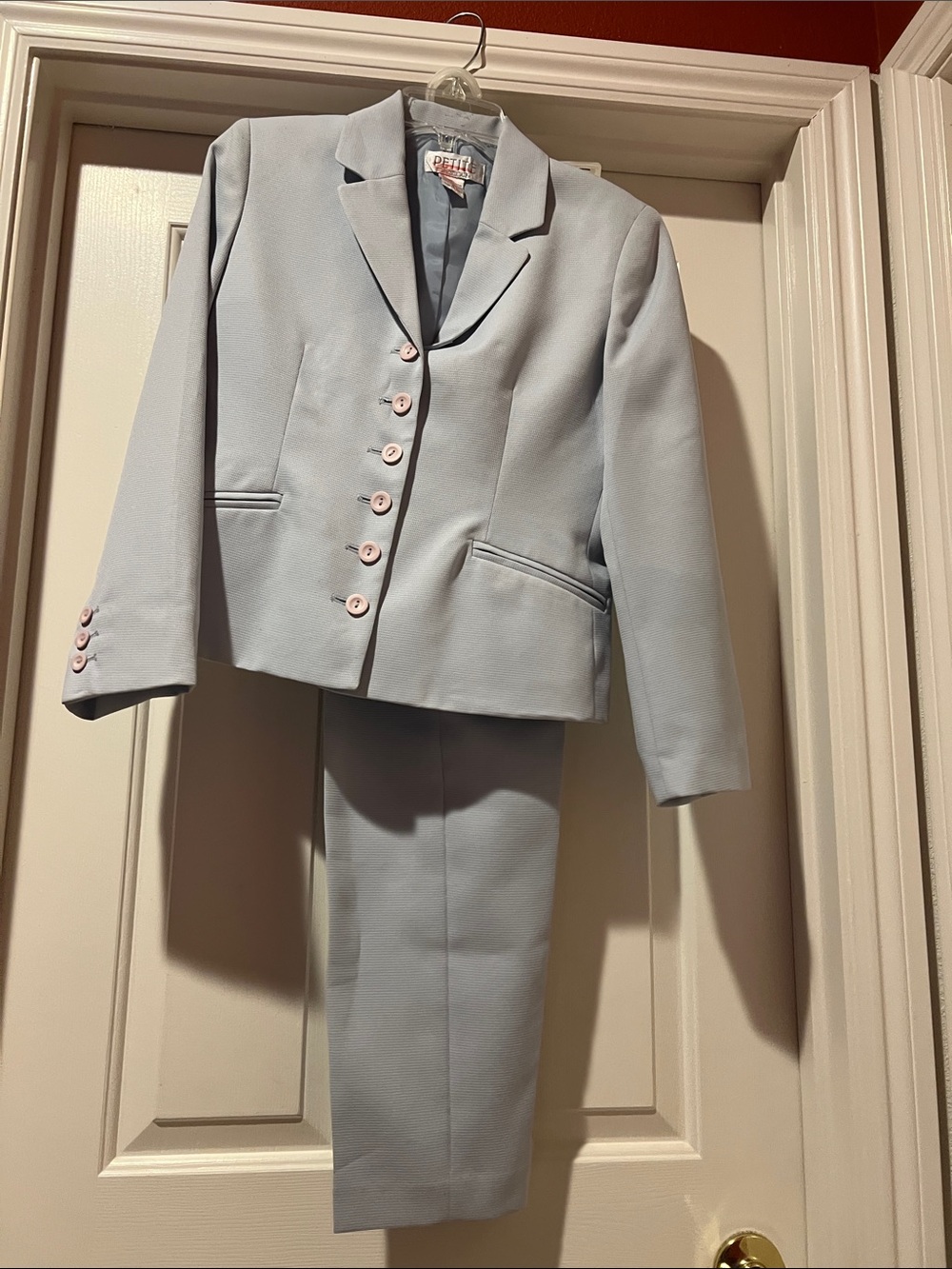 Petite Sophisticate Pants / blazer sets
 ( Elegant textured fabric ) NWOT